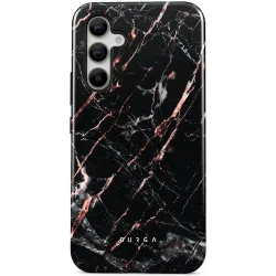 Coque arrière Burga Tough pour Samsung Galaxy A55 - Rose Gold Marble