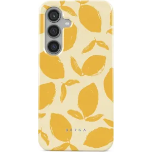 Coque arrière Burga Tough pour Samsung Galaxy S24 - Lemon Tart