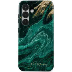 Coque arrière Burga Tough pour Samsung Galaxy S25 - Emerald Pool