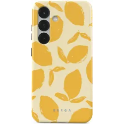 Coque arrière Burga Tough pour Samsung Galaxy S25 Plus - Lemon Tart