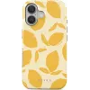 Coque arrière Burga Tough avec MagSafe pour Apple iPhone 16 - Lemon Tart 0