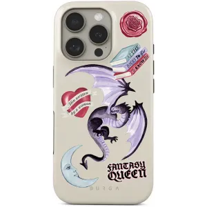 Coque arrière Burga Tough pour Apple iPhone 16 Pro - Plot Twister