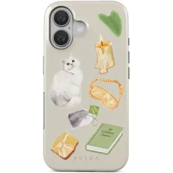 Coque arrière Burga Tough avec MagSafe pour Apple iPhone 16 - Soft Era