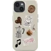 Coque arrière Burga Tough avec MagSafe pour Apple iPhone 15 - Oat Milk Please 0