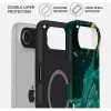 Coque arrière Burga Tough avec MagSafe pour Apple iPhone Air - Emerald Pool 1