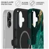 Coque arrière Burga Tough avec MagSafe pour Apple iPhone 17 - Emerald Pool 1