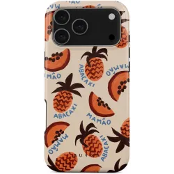 Coque arrière Burga Tough avec MagSafe pour Apple iPhone 17 Pro Max - Abacaxi