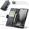 Coque portefeuille CASEME Litchi Texture pour Xiaomi Redmi 14C / Xiaomi Poco C75 - Noir 9