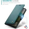 Coque portefeuille CASEME Litchi Texture pour Google Pixel 9a - Vert 2