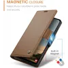 Coque portefeuille CASEME Litchi Texture pour Samsung Galaxy A36 - Marron 10