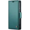 Coque portefeuille CASEME Litchi Texture pour Samsung Galaxy S25 - Vert 5