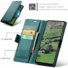 Coque portefeuille CASEME Litchi Texture pour Oppo Reno13 - Vert 2