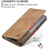 Coque portefeuille CASEME Retro Texture pour OnePlus 13 - Marron clair 12