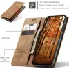 Coque portefeuille CASEME Retro Texture pour Oppo Reno13 F 4G/5G / Reno13 FS 5G - Marron clair 3