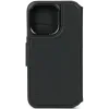 Coque portefeuille en cuir véritable Decoded en cuir véritable 2-en-1 pour Apple iPhone 15 Pro - Noir