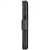 Coque portefeuille en cuir véritable Decoded en cuir véritable 2-en-1 pour Apple iPhone 15 - Noir 3