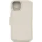 Coque portefeuille en cuir véritable Decoded en cuir véritable 2-en-1 pour Apple iPhone 15 - Clay