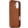 Coque arrière Decoded en cuir véritable pour Apple iPhone 16 - Tan 4