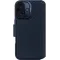 Coque portefeuille en cuir véritable Decoded en cuir véritable 2-en-1 pour Apple iPhone 16 - Navy