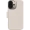 Coque portefeuille en cuir véritable Decoded en cuir véritable 2-en-1 pour Apple iPhone 16 - Clay