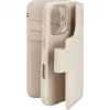 Coque portefeuille en cuir véritable Decoded en cuir véritable 2-en-1 pour Apple iPhone 16 - Clay 3