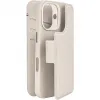 Coque portefeuille en cuir véritable Decoded en cuir véritable 2-en-1 pour Apple iPhone 16 - Clay 8