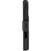 Coque portefeuille en cuir véritable Decoded en cuir véritable 2-en-1 pour Apple iPhone 16 Pro Max - Noir 4