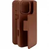 Coque portefeuille en cuir véritable Decoded en cuir véritable 2-en-1 pour Apple iPhone 16 Pro Max - Tan 3