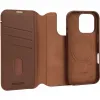 Coque portefeuille en cuir véritable Decoded en cuir véritable 2-en-1 pour Apple iPhone 16 Pro Max - Tan 7