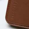 Coque portefeuille en cuir véritable Decoded en cuir véritable 2-en-1 pour Apple iPhone 16 Plus - Tan 4