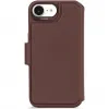 Coque portefeuille en cuir véritable Decoded en cuir véritable 2-en-1 pour Apple iPhone 17e/16e - Chocolate Brown 9