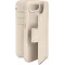 Coque portefeuille en cuir véritable Decoded en cuir véritable 2-en-1 pour Apple iPhone 17e/16e - Clay