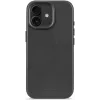 Coque arrière Decoded en cuir véritable pour Apple iPhone 17 - Noir