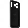 Coque arrière Decoded en cuir véritable pour Apple iPhone 17 Pro - Noir 3