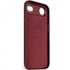 Coque arrière Decoded en cuir véritable pour Apple iPhone Air - Dark Ruby 3