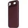 Coque arrière Decoded en cuir véritable pour Apple iPhone Air - Dark Ruby 7