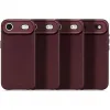 Coque arrière Decoded en cuir véritable pour Apple iPhone Air - Dark Ruby 8