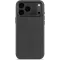 Coque arrière Decoded en cuir véritable pour Apple iPhone 17 Pro Max - Noir