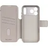 Coque portefeuille en cuir véritable Decoded en cuir véritable 2-en-1 pour Apple iPhone 17 Pro Max - Solid Clay 5