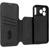 Coque portefeuille en cuir véritable Decoded en cuir véritable 2-en-1 pour Apple iPhone 17 Pro - Noir 6