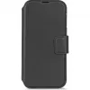 Coque portefeuille en cuir véritable Decoded en cuir véritable 2-en-1 pour Apple iPhone 17 - Noir 3