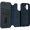 Coque portefeuille détachable Decoded en cuir véritable 2-en-1 pour Apple iPhone 17 - Navy Shadow 5