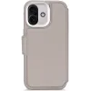 Coque portefeuille en cuir véritable Decoded en cuir véritable 2-en-1 pour Apple iPhone 17 - Solid Clay