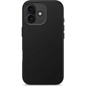 Coque arrière en silicone Decoded avec MagSafe pour Apple iPhone 17 - Phantom Noir