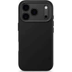 Coque arrière en silicone Decoded avec MagSafe pour Apple iPhone 17 Pro - Phantom Noir