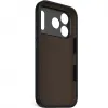 Coque arrière en silicone Decoded avec MagSafe pour Apple iPhone 17 Pro - Phantom Noir 3