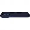 Coque arrière en silicone Decoded avec MagSafe pour Apple iPhone 17 Pro - True Navy 4
