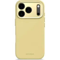 Coque arrière en silicone Decoded avec MagSafe pour Apple iPhone 17 Pro - Yuma Yellow