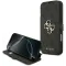 Coque portefeuille Guess 4G Big Metal Logo pour Apple iPhone 17 Pro Max - Noir