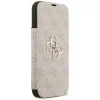 Coque portefeuille Guess 4G Big Metal Logo pour Apple iPhone 17 Pro Max - Rose 5